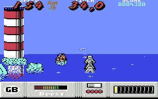 Outrun Europa screenshot 5 for Commodore 64